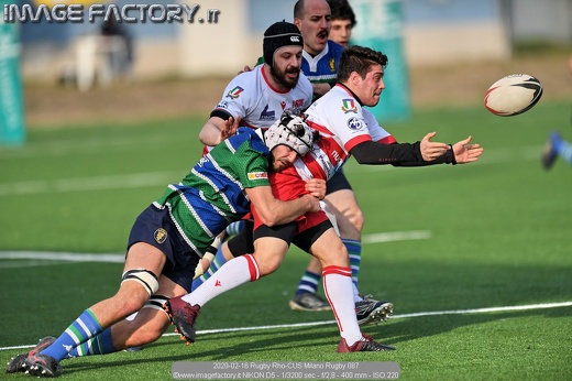 2020-02-16 Rugby Rho-CUS Milano Rugby 087